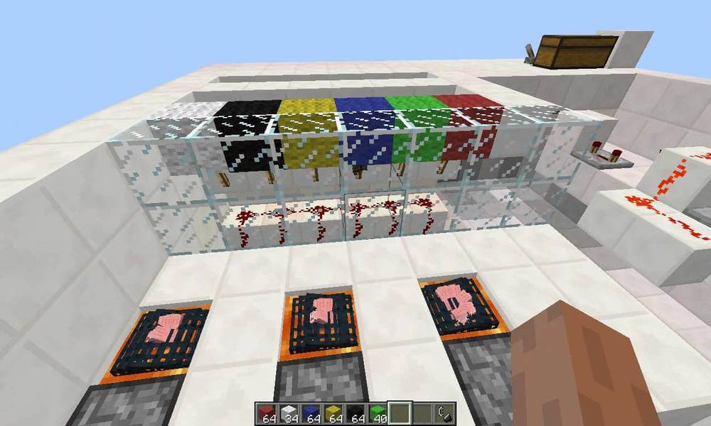 description_1 100% Working Redstone Printer | Карта для Minecraft