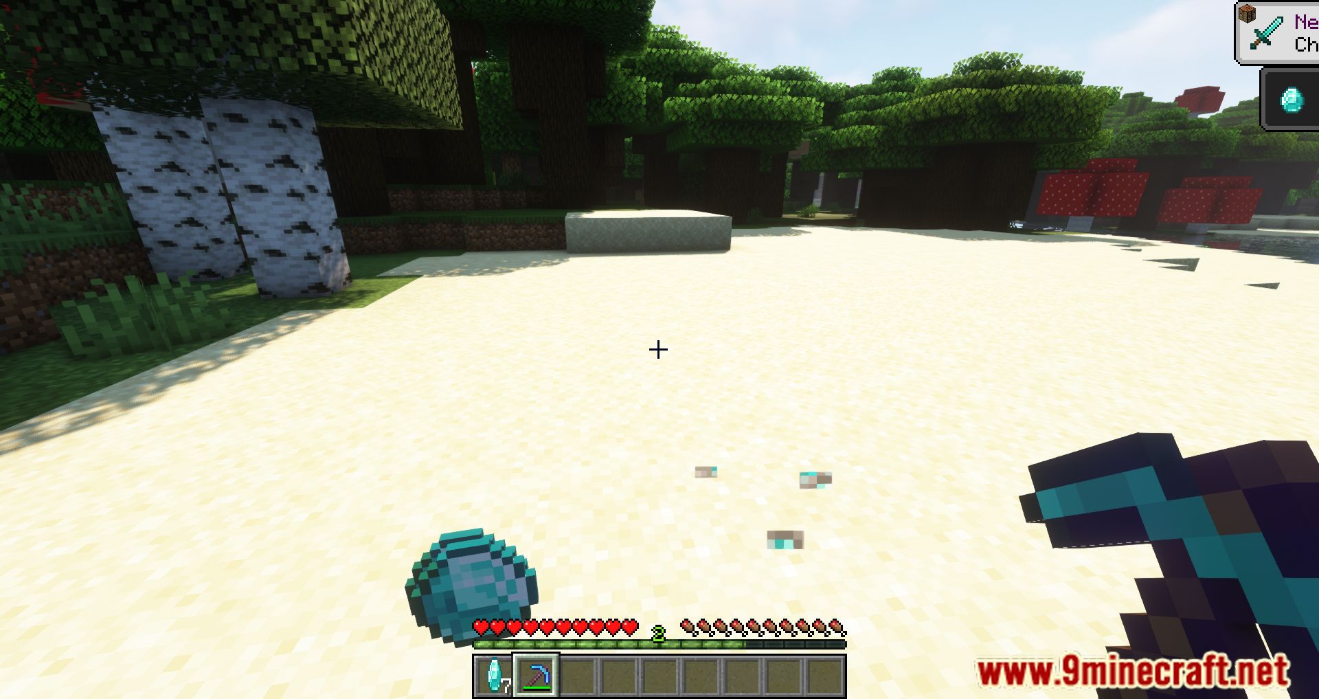 image 3 for  Vein Mining Mod (1.20.4) - привносит в игру новые заклинания