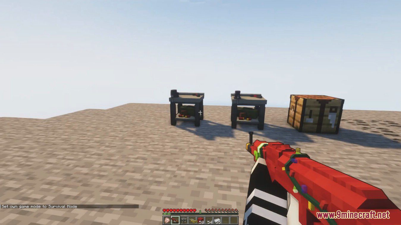 description_15 Mo' Guns Mod (1.19.2) - automatic, pistol and SMG weapons