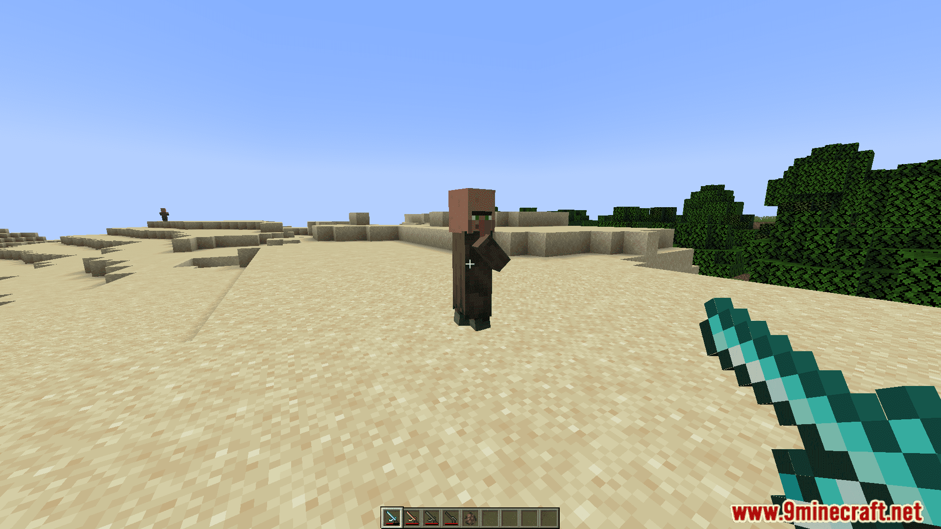 description_4 Yamato Gun Mod (1.20.4) is a revolutionary change in combat in Minecraft.