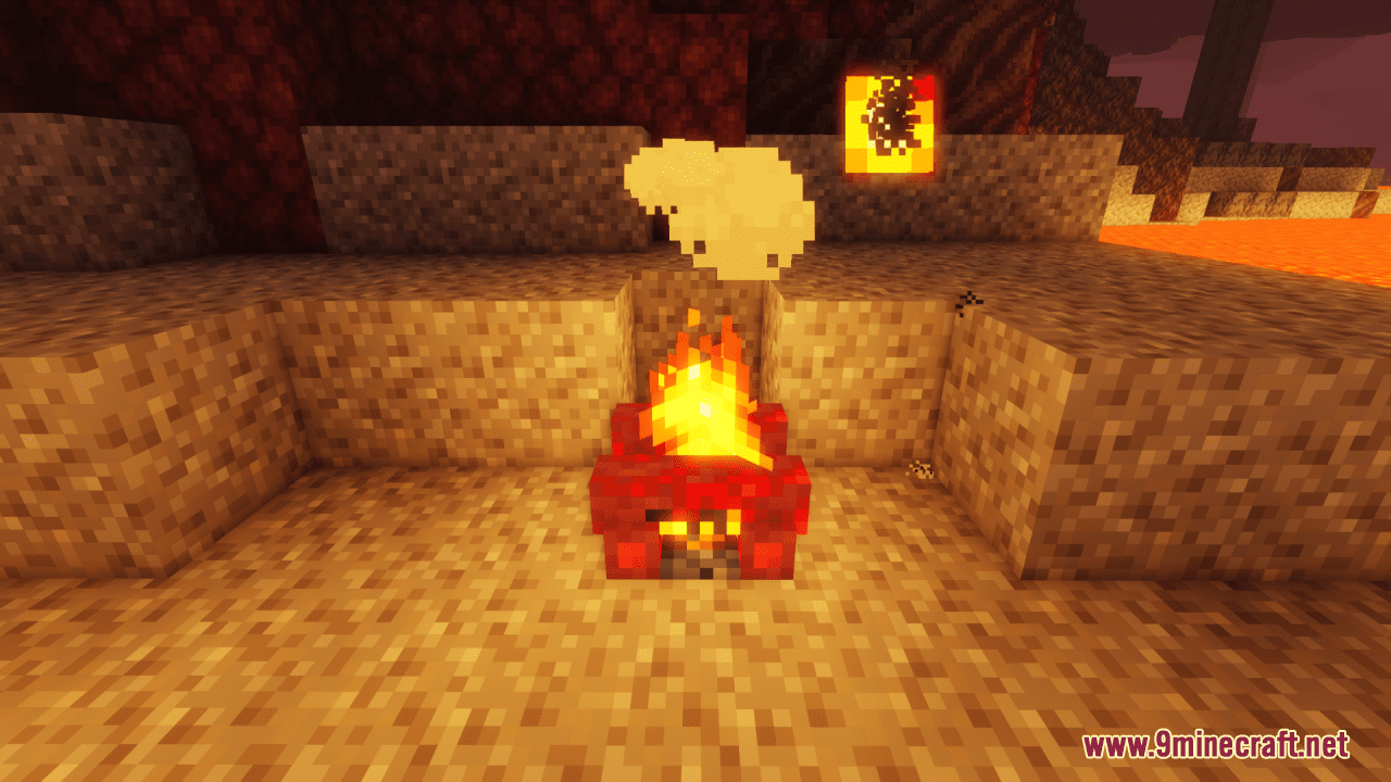 description_3 Campfires+ Resource Pack (1.19.4, 1.19.2) - текстурный пакет