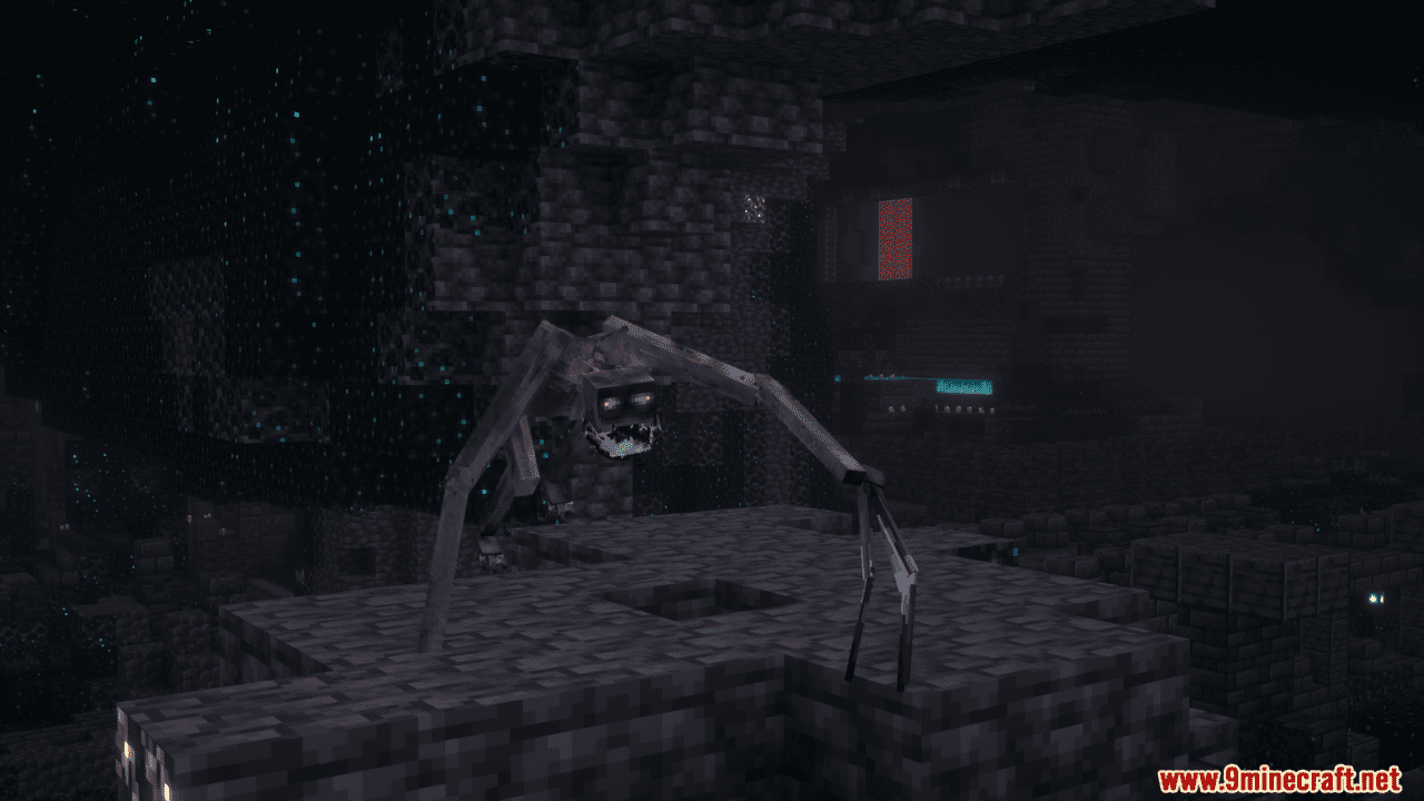 image 5 for  The Rake Dweller Mod (1.19.2) - Вражеские гуманоиды охотятся на игроков.