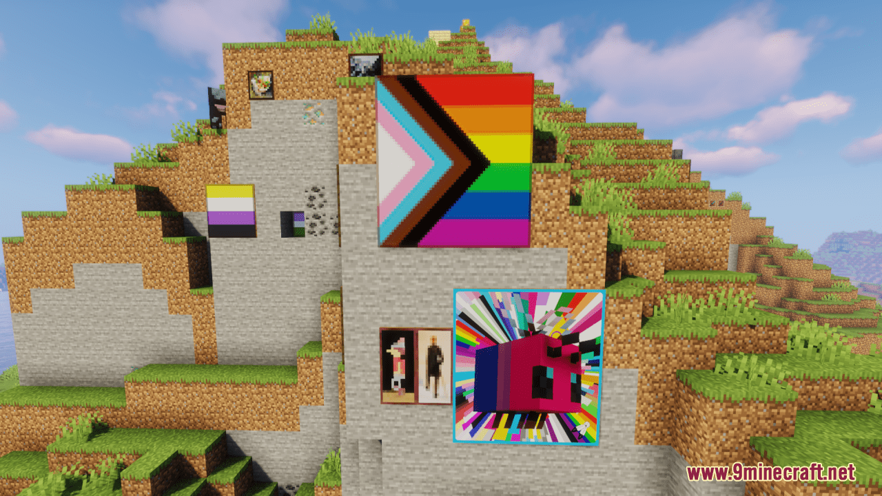 description_3 Pride Resource Pack (1.20.4, 1.19.2) - paquete de texturas