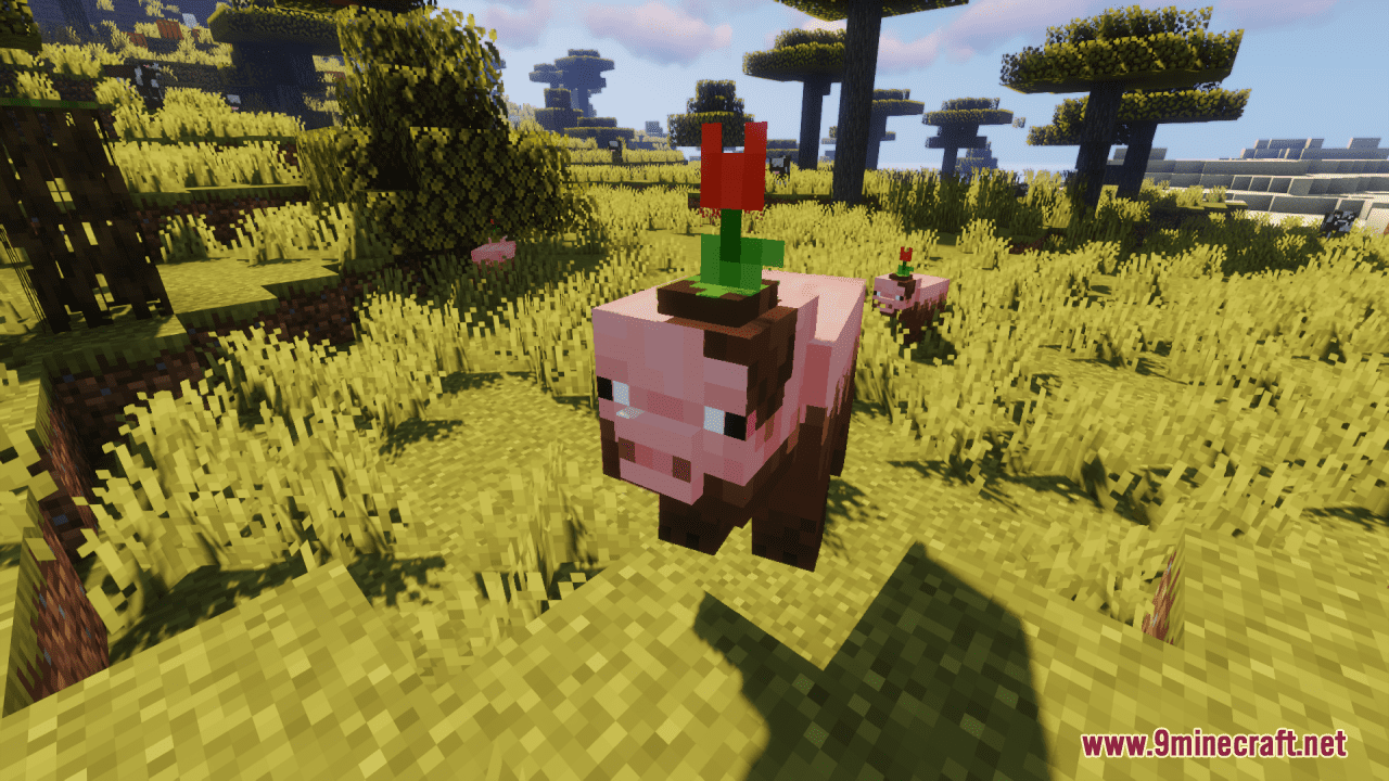 description_9 Muddy Pig Resource Pack (1.19.4, 1.19.2) - текстурный пакет