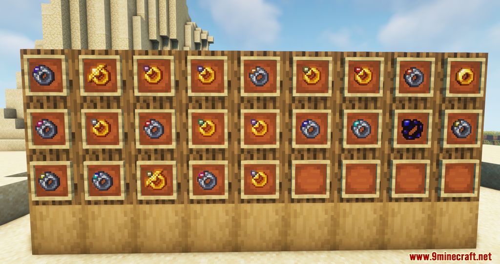 description_0 Magic Rings Mod (1.20.1) - ring with power fuse