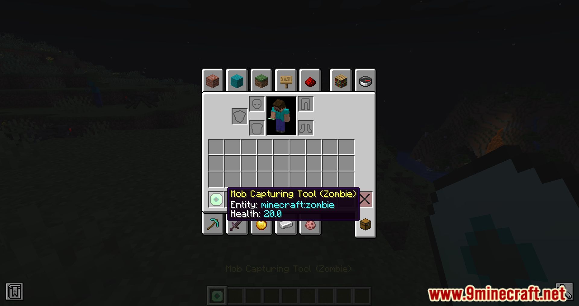 description_3 Mob Capturing Tool Mod (1.20.1) - Capture mobs
