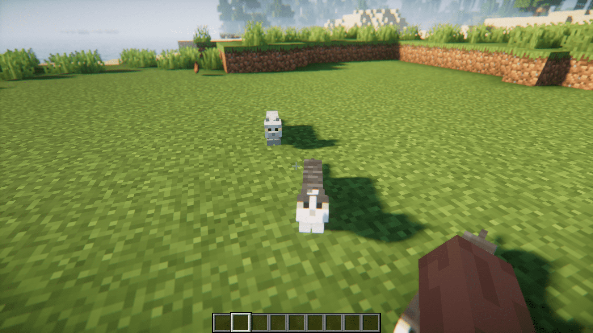 image 7 for Cat Loaf Mod (1.20.4) - домашняя кошка завернута в буханку