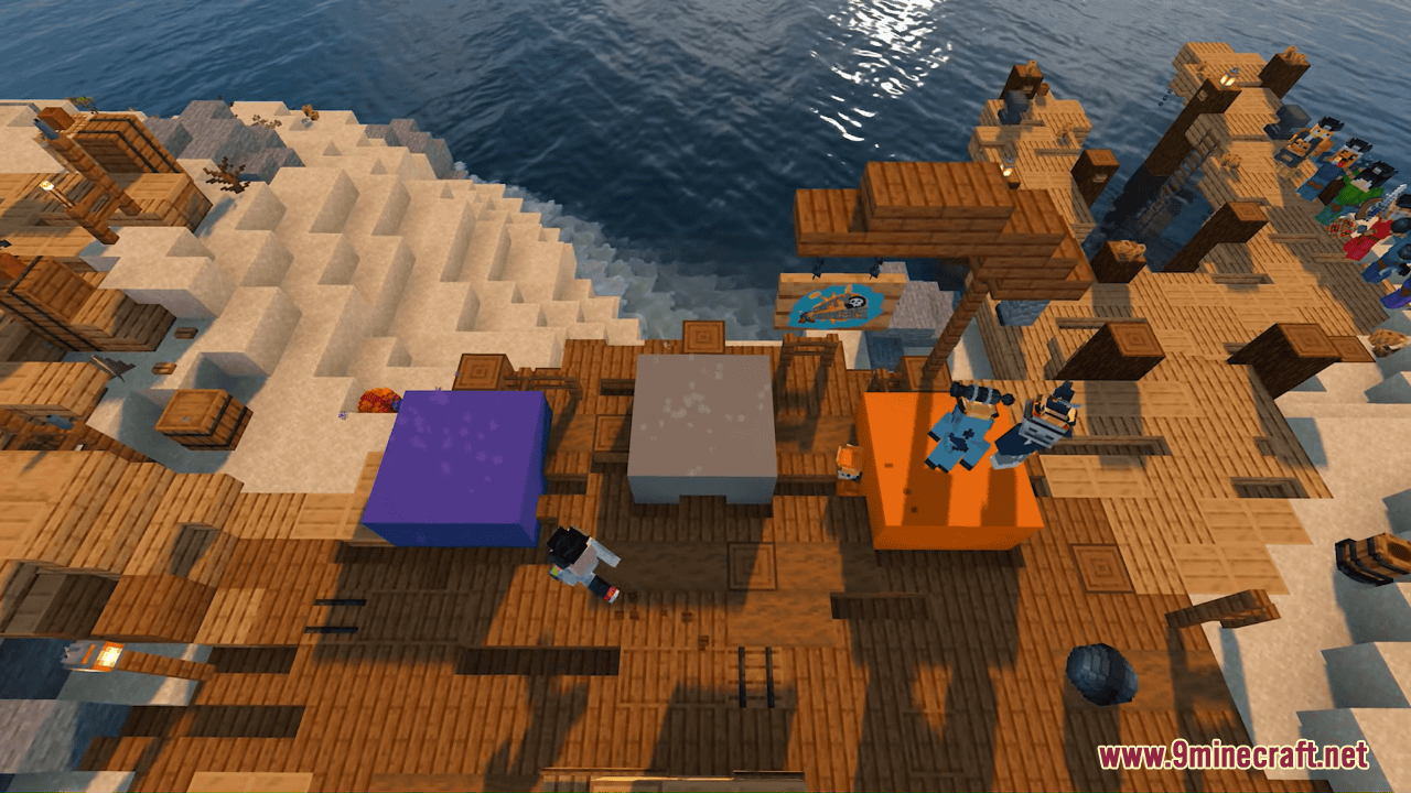 description_2 Crafty Cannoneers Map (1.20.4, 1.19.4) - Pirate Wars