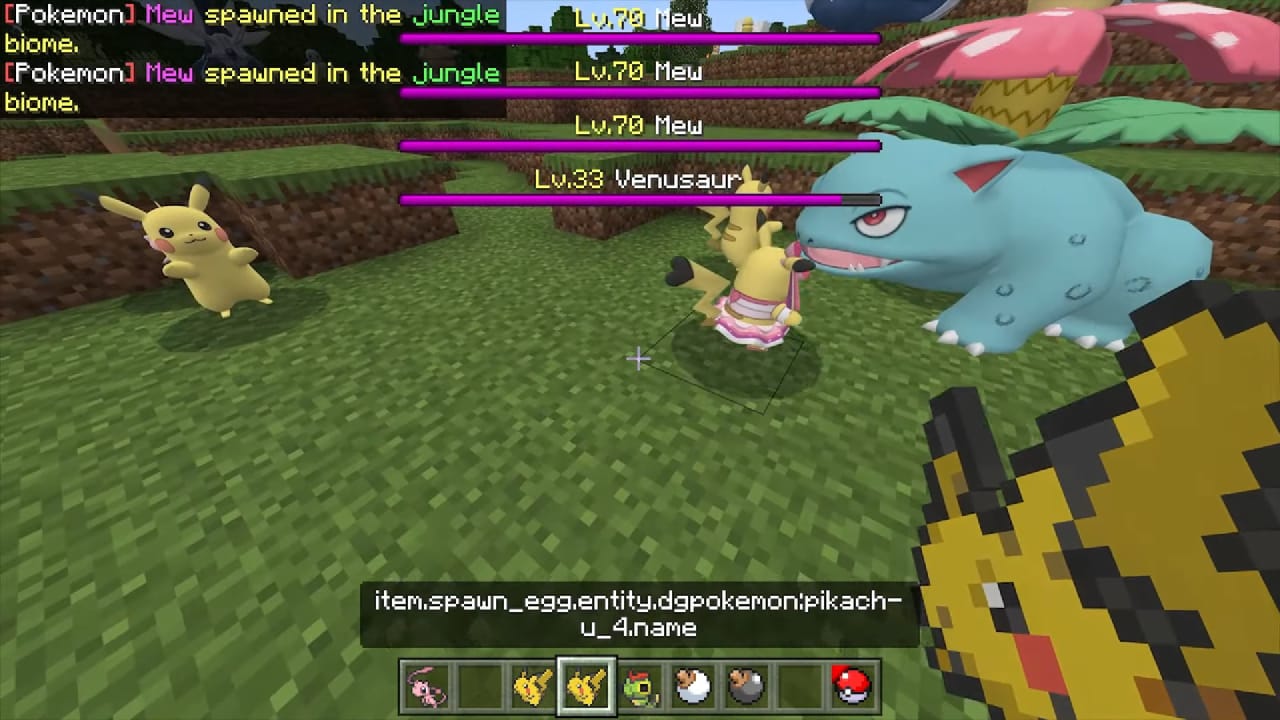 description_39 Pixelmon Bedrock Addon (1.18) - Pokemon mod para Bedrock