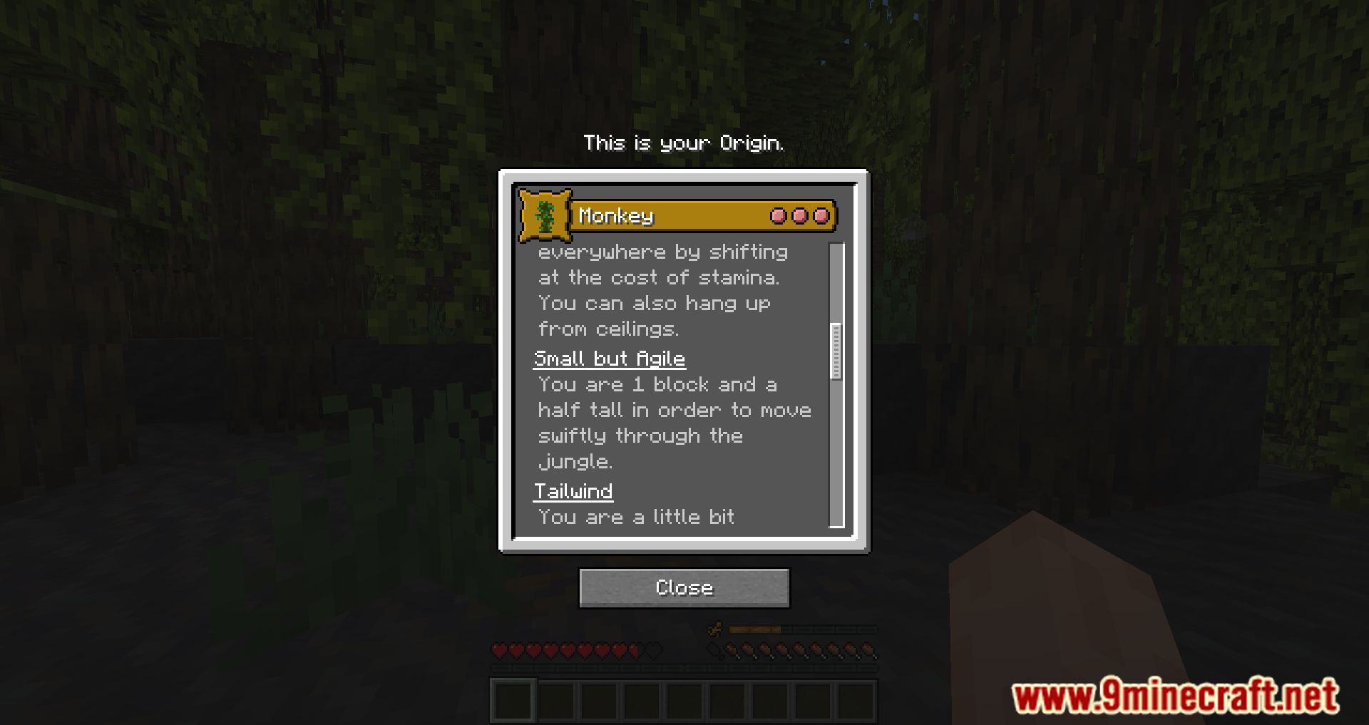 Imagen 15 para Animal Origins Mod (1.20.6) - ¡Conviértete en un animal!