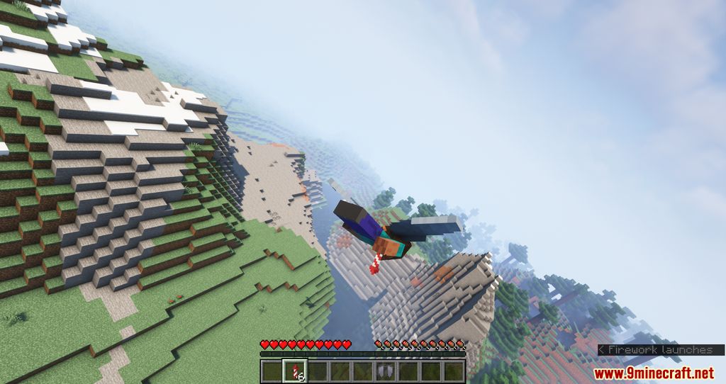 description_5 Cool Elytra Roll Mod (1.20.4) - movimiento, vuelo