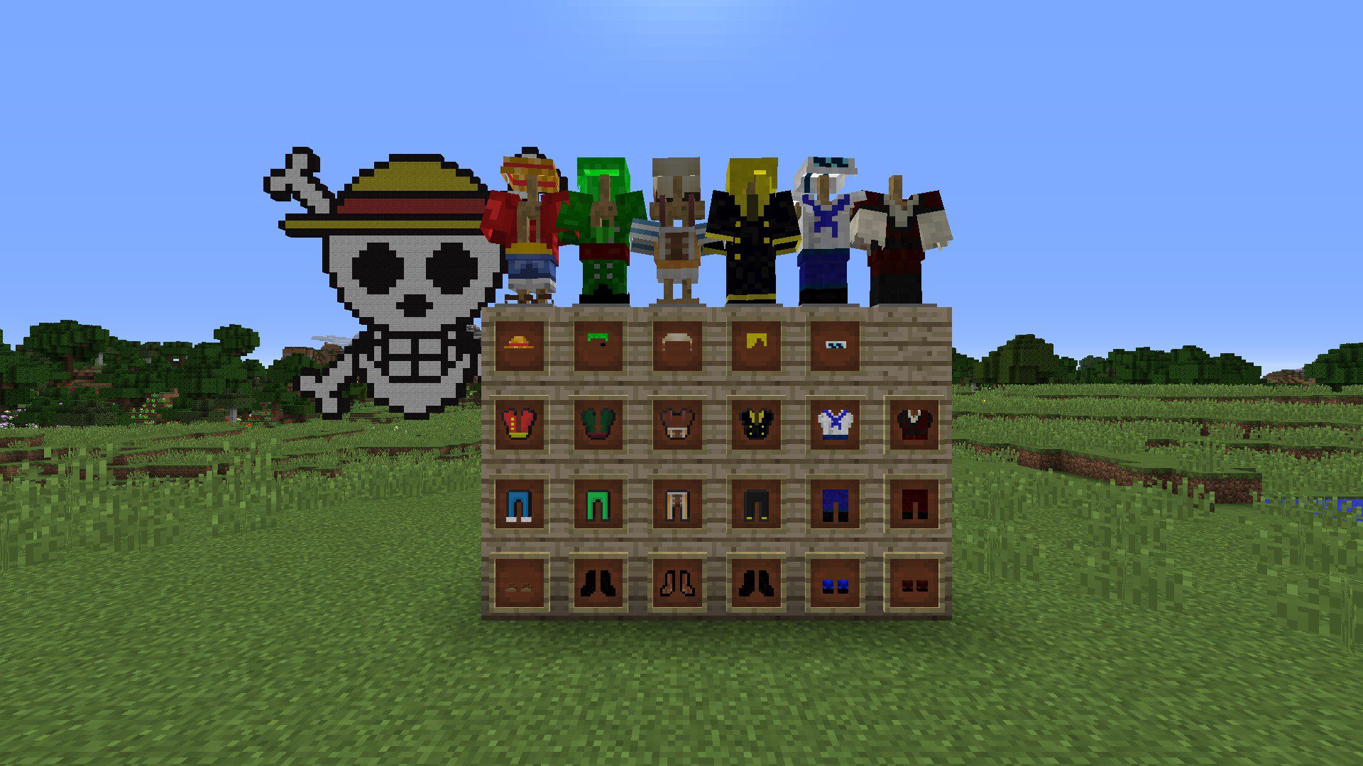 description_2 One Piece OP Craft Mod (1.12.2) - Fruta del diablo, estructura, esencia