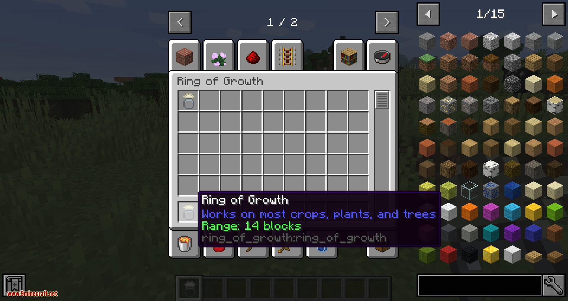 image 2 for Growth Ring Mode (1.20.5) - accelerated growth.