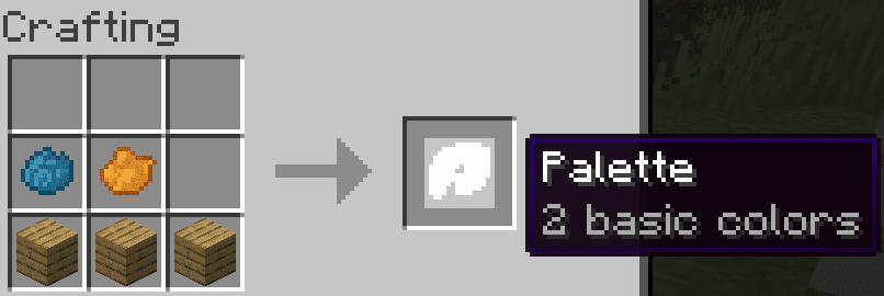 description_15 Joy of Painting Mod 1.20.1 - Смешивайте цвета, рисуйте картины