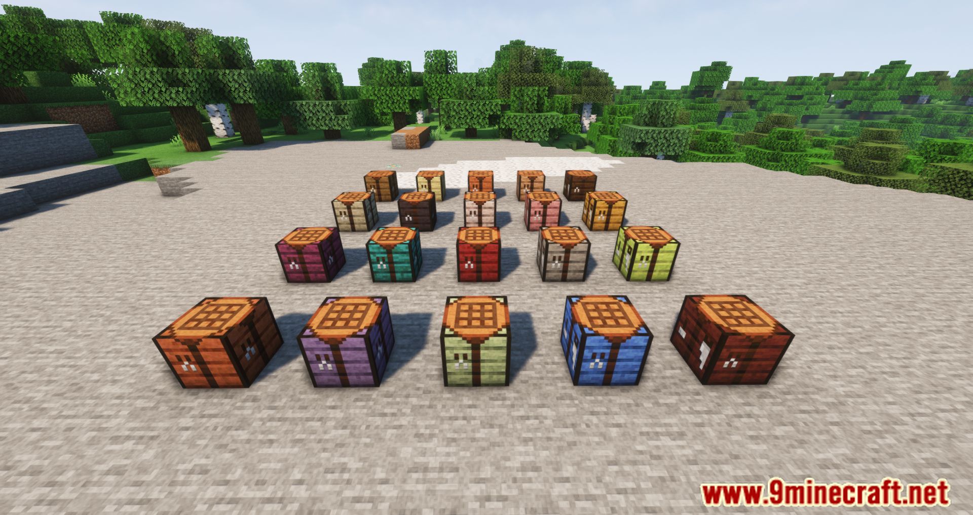 description_0 Mesa de elaboración Mod - más variaciones sobre el tema del bloque final