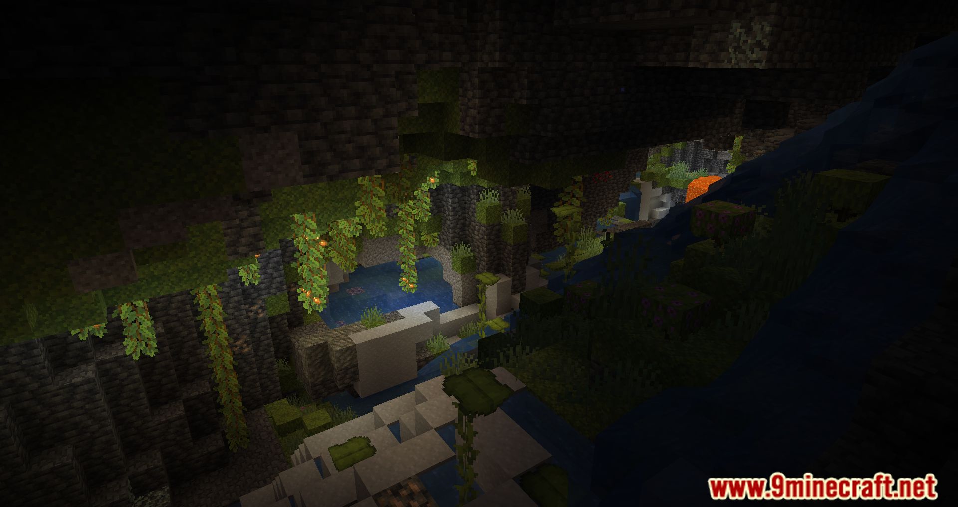 description_5 Modo avanzado de cueva 1.19.2 - biomas y nuevo contenido