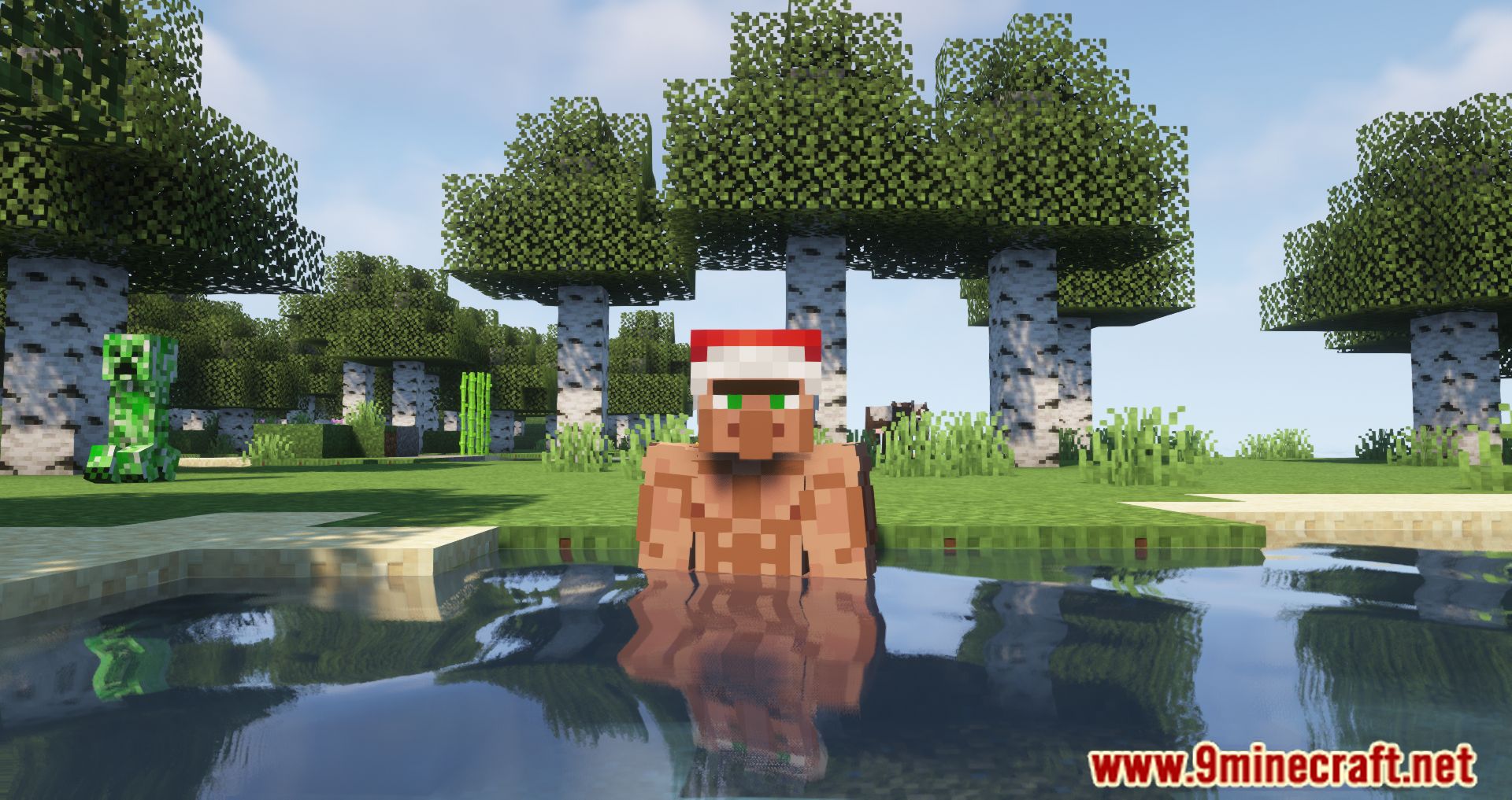 description_8 Peeping Creepers Mod (1.19.3) - Creepers for caring for patients and jumping