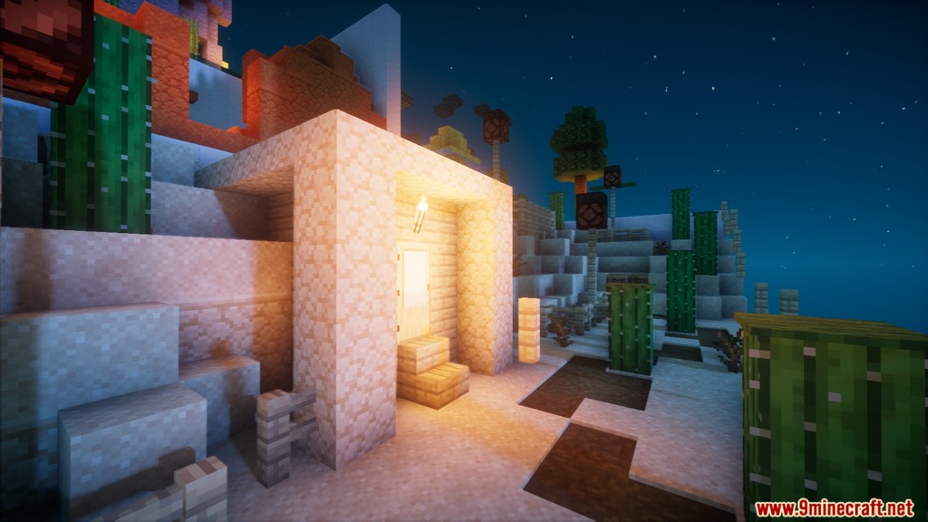 description_3 Minecraft Pyramid Parkour map for Minecraft (1.20.4)