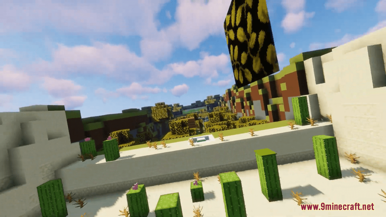 Description_1 Mapa de 100 segundos de parkour (1.20.4, 1.19.4) - ¡establezca su propio récord!
