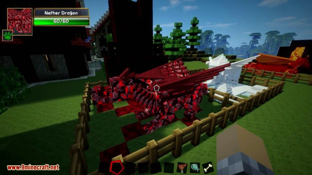 description_30 Dragon Mounts Mod (1.12.2) - ride dragons and tame them