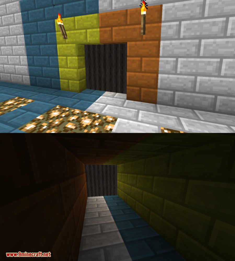 description_1 Extra Utilities Mod (1.12.2) - Many new useful tools.