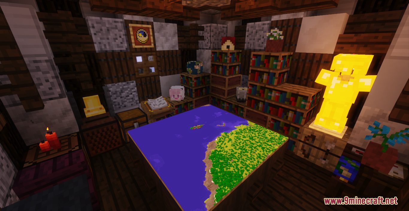 description_7 Fantasy Observatory Building Map (1.18.1) - Lonely Observer