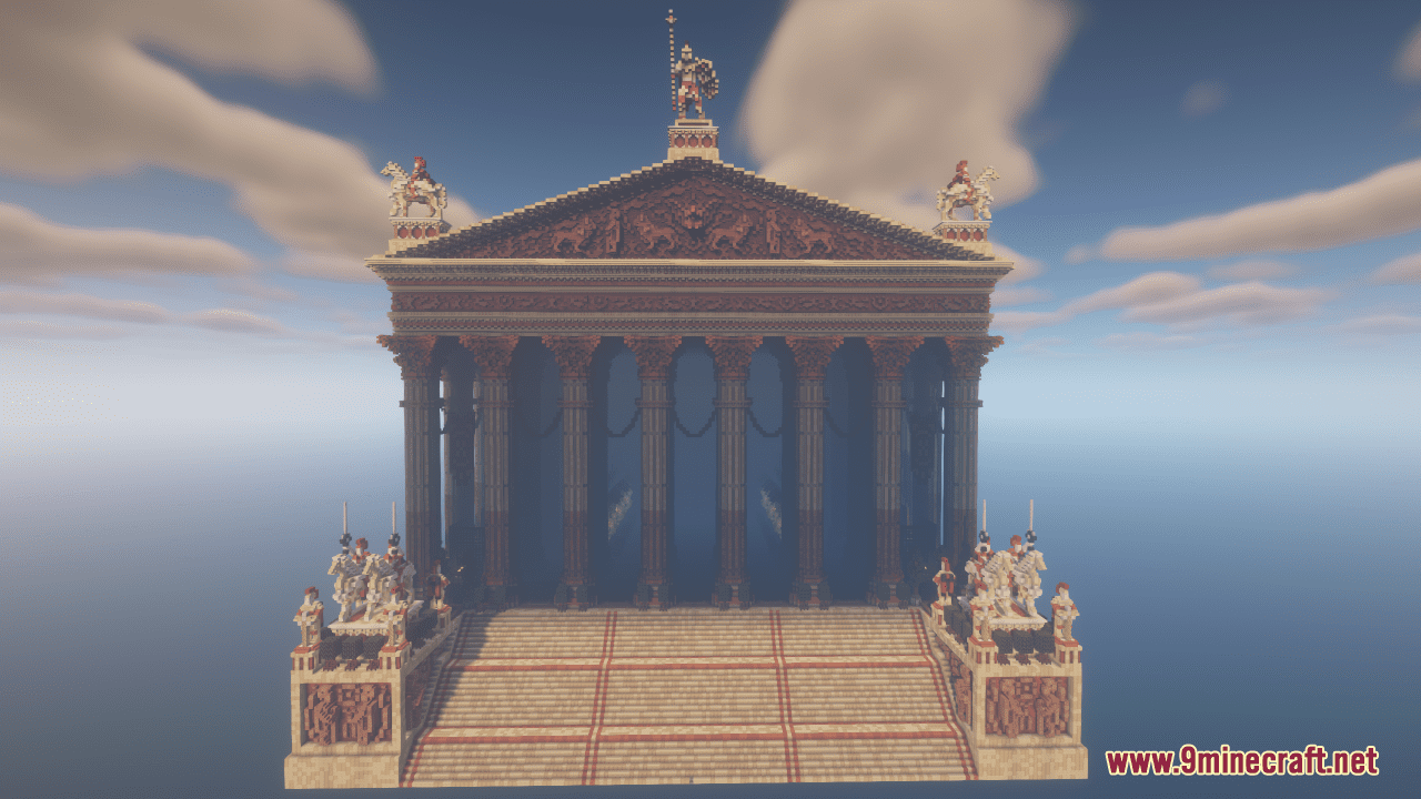 description_0 Mapa del Templo de Baco (1.20.4, 1.19.4) - antiguo templo romano