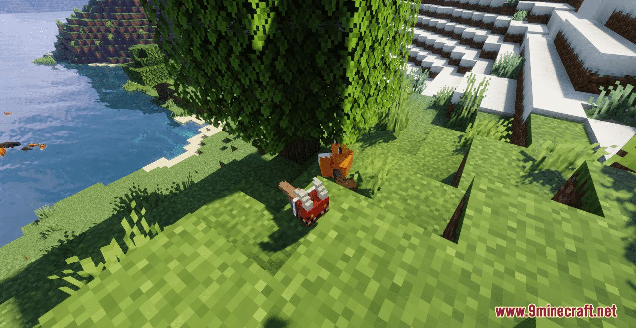 description_11 Fox Variety Resource Pack (1.19.3, 1.18.2) - текстурный пакет