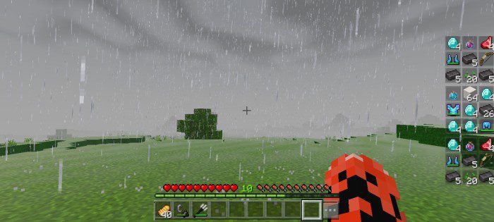 image 1 for Inventory HUD Texture Pack (1.20) - MCPE/Bedrock