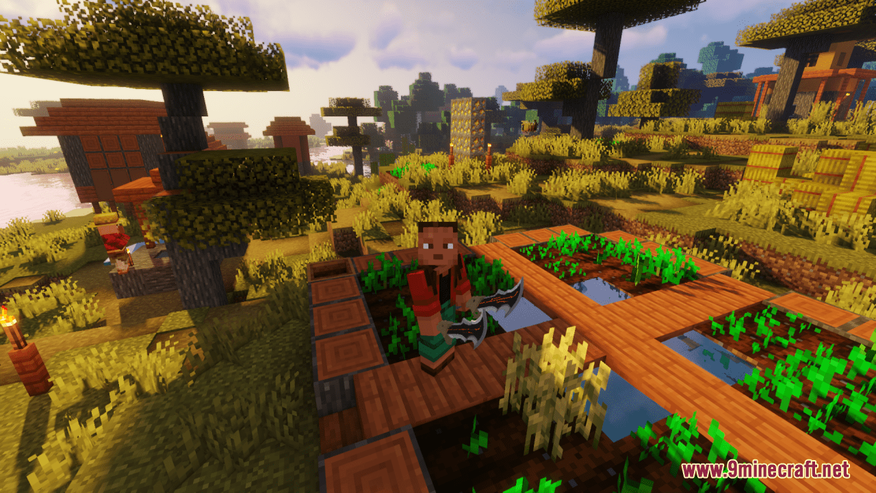 description_9 Blades Of Chaos Resource Pack (1.19.4, 1.19.2) - texture pack