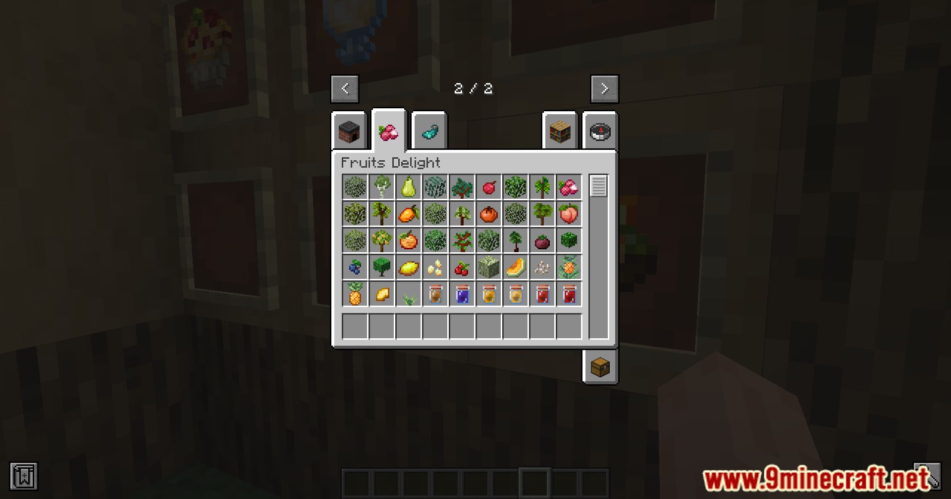 description_12 Fruits Delight Mod (1.20.1) - Enjoy a fruit feast!