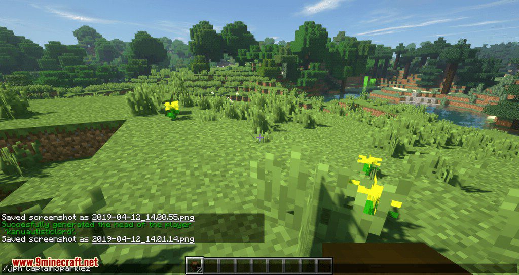 description_5 Mod Just Player Head - o jogador perde a cabeça após a morte