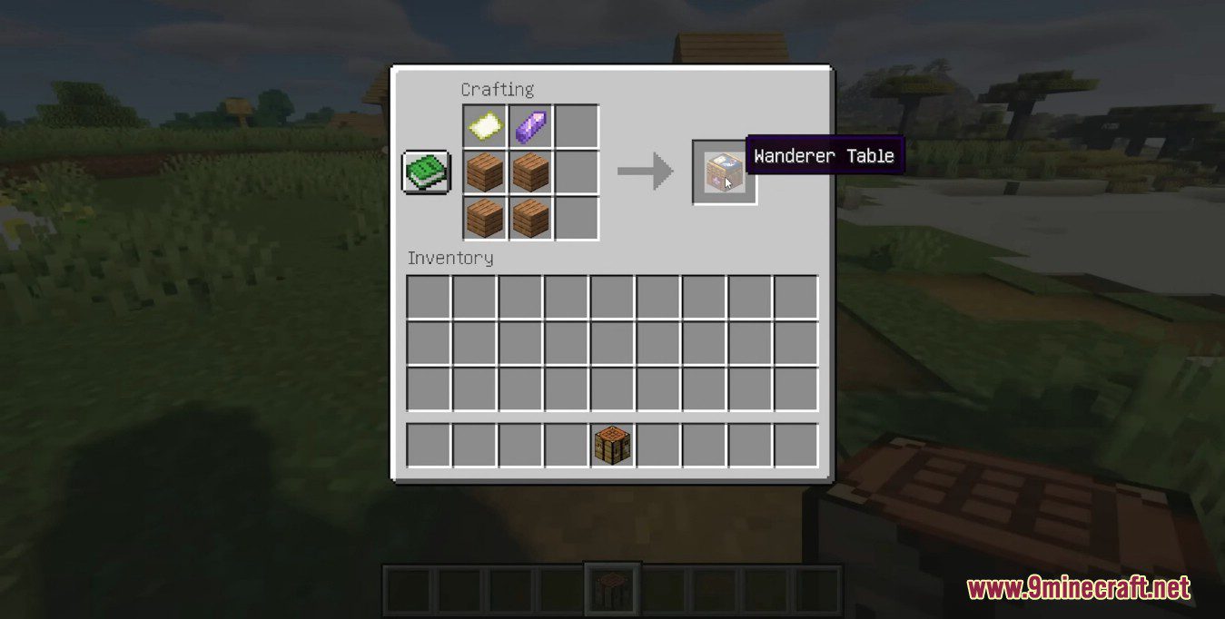 description_0 Wanderer Profissão Mod 1.19.4 - uma nova profissão para um aldeão