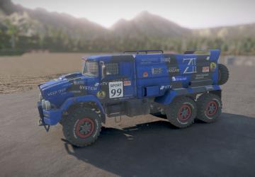 description_0 Z2Tayga6436Dakarrally version 0.1 for Snow Runner.