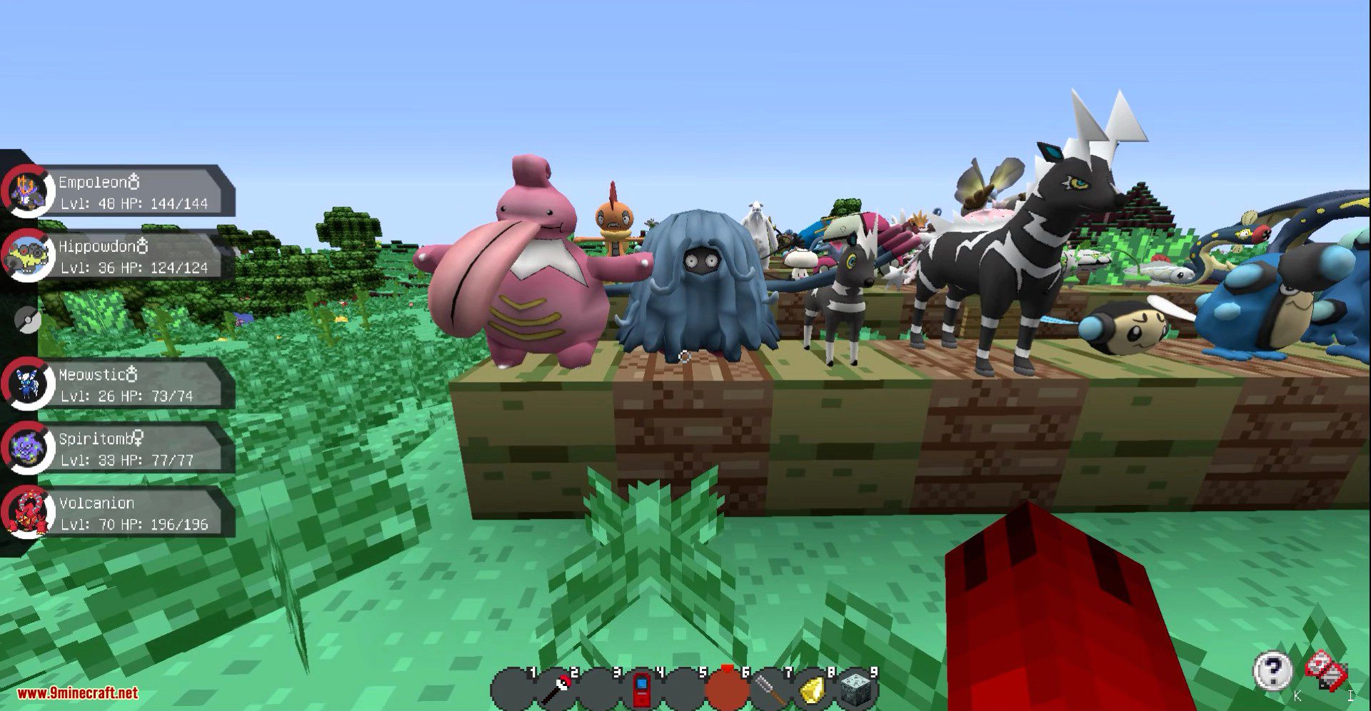 description_6 Pixelmon Mod 1.20.2 - Pixelmon Reforged, покемоны в Minecraft