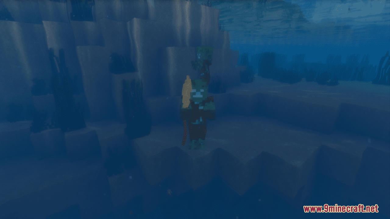 description_6 Ancient Harpoon - Trident Resource Pack (1.19.4, 1.18.2) - Текстур-пак