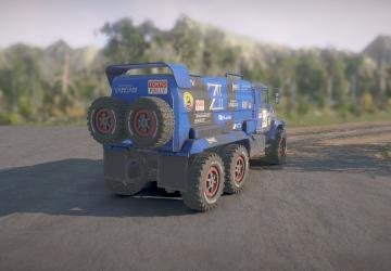 description_1 Z2Tayga6436Dakarrally version 0.1 for Snow Runner.