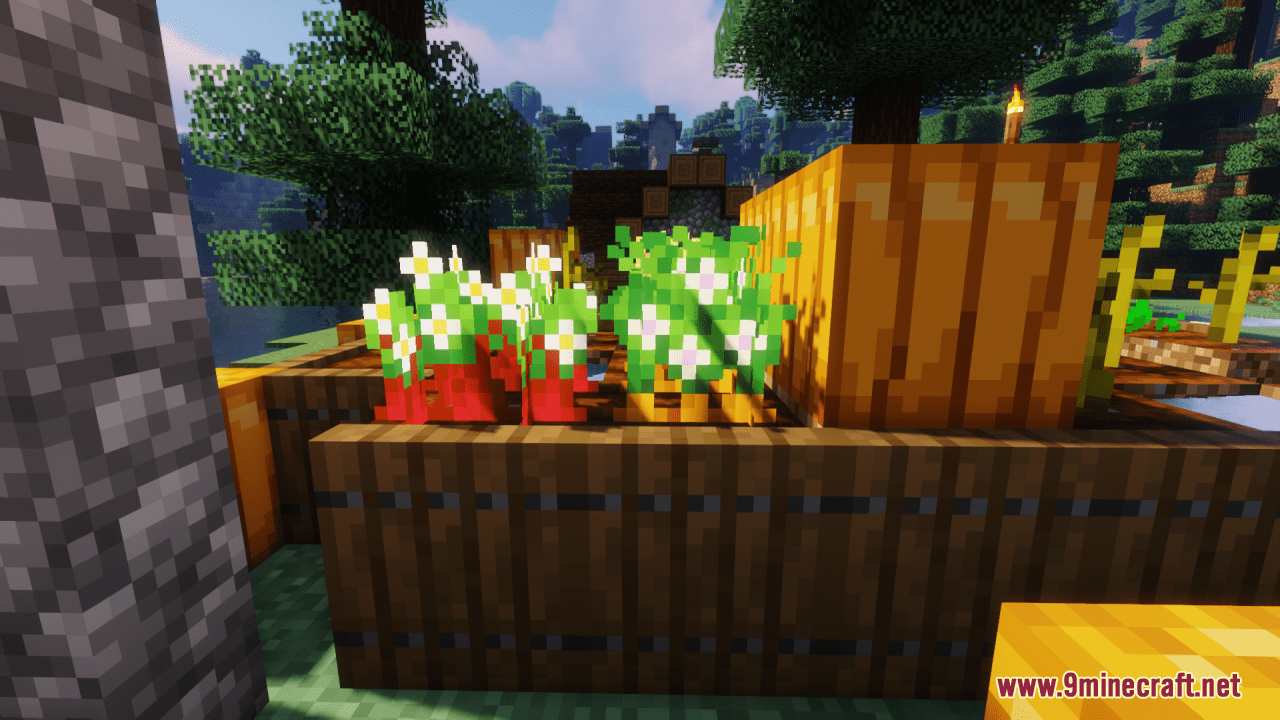 description_8 Twilight's Flowering Crops Resource Pack (1.19.4, 1.19.2) - текстур-пак