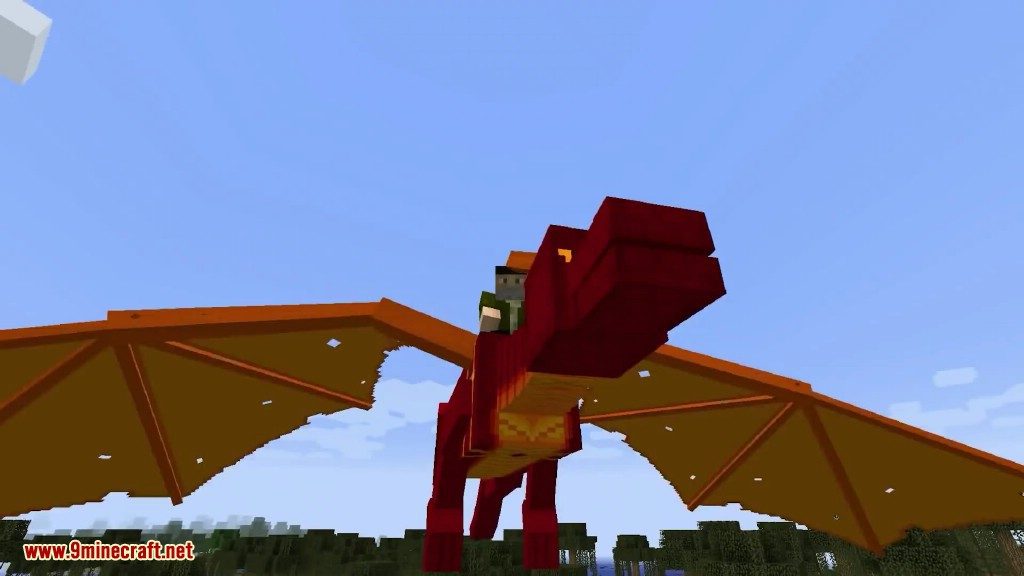 description_12 Dragon Mounts Mod (1.12.2) - ride dragons and tame them