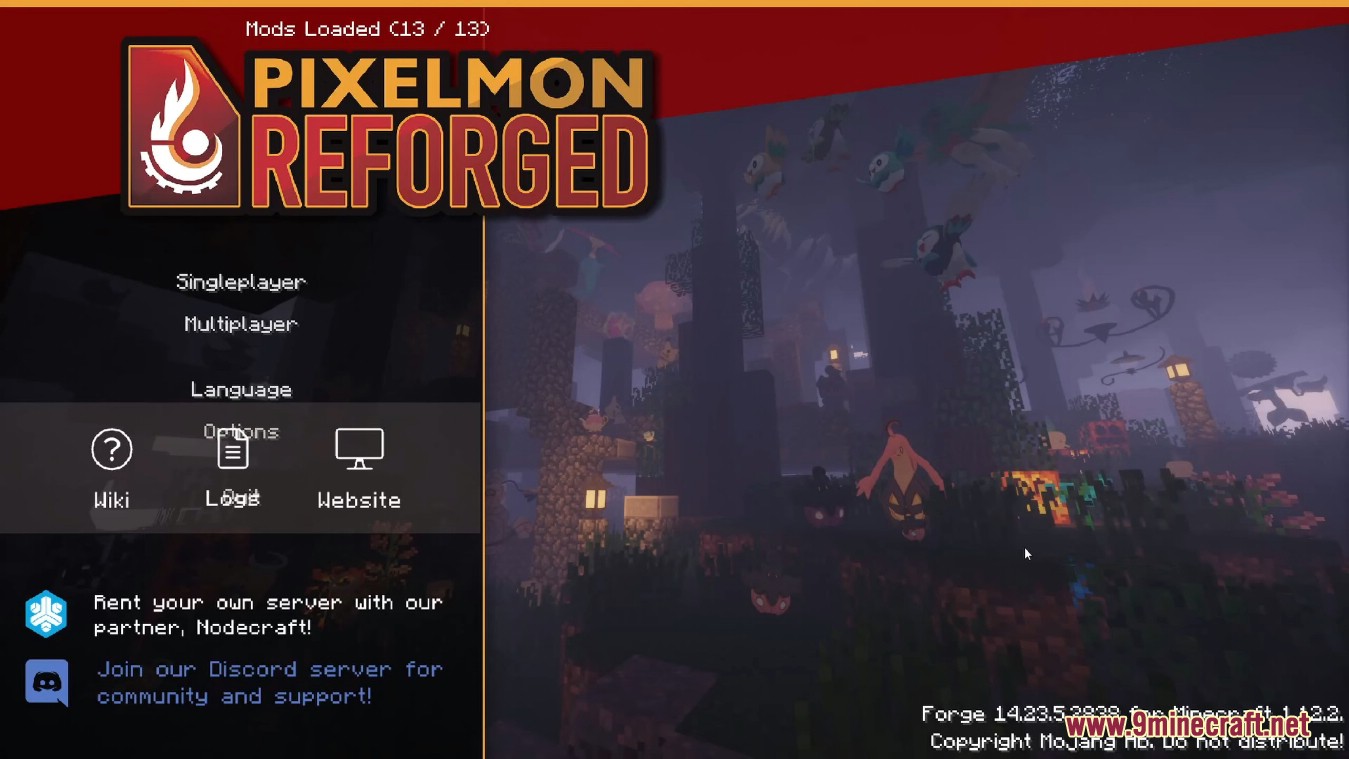 description_0 Pixelmon Mod 1.20.2 - Pixelmon Reforged, покемоны в Minecraft