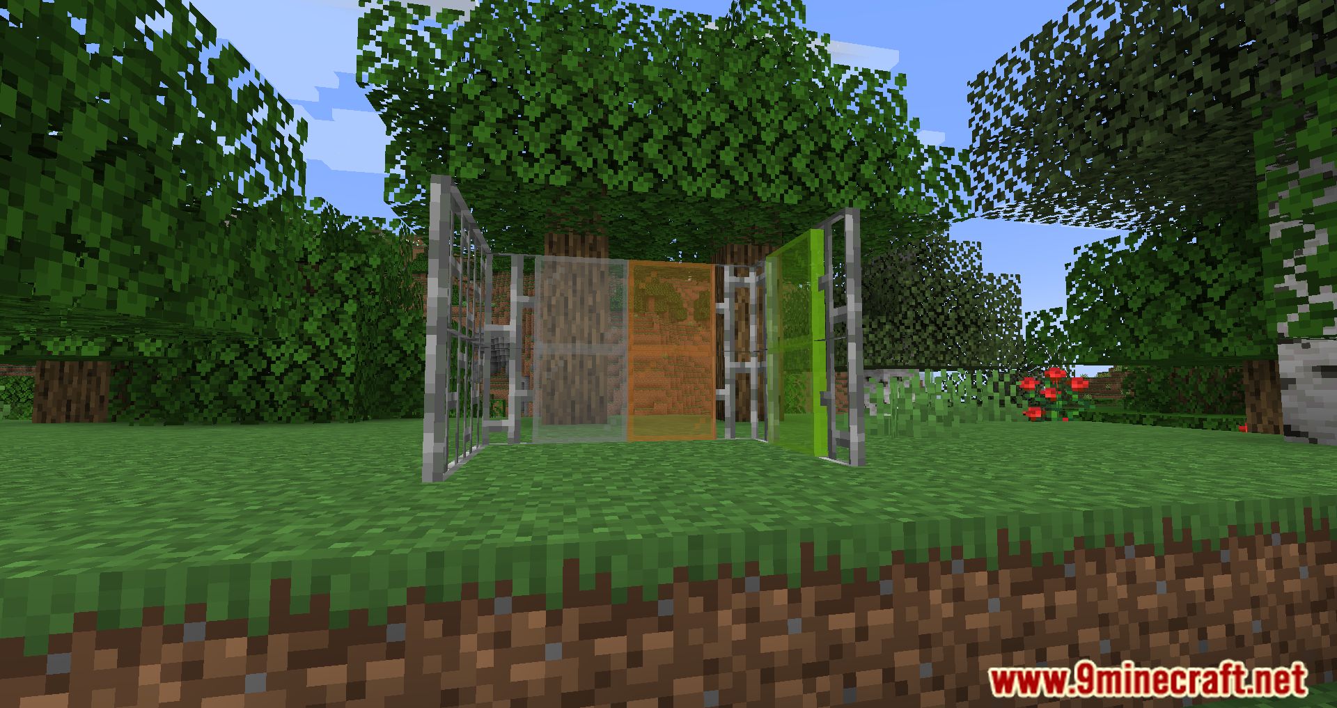 description_3 Diagonal Windows Mod (1.20.4) - ¡Nuevas esquinas en el cristal!