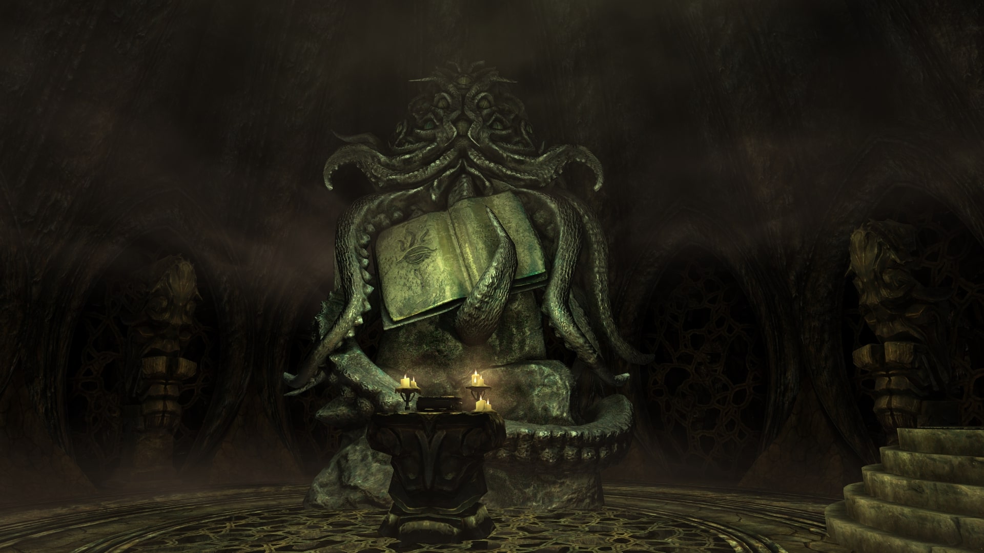 description_1 Святилище Моры / Daedric Shrines - Hermaeus Mora