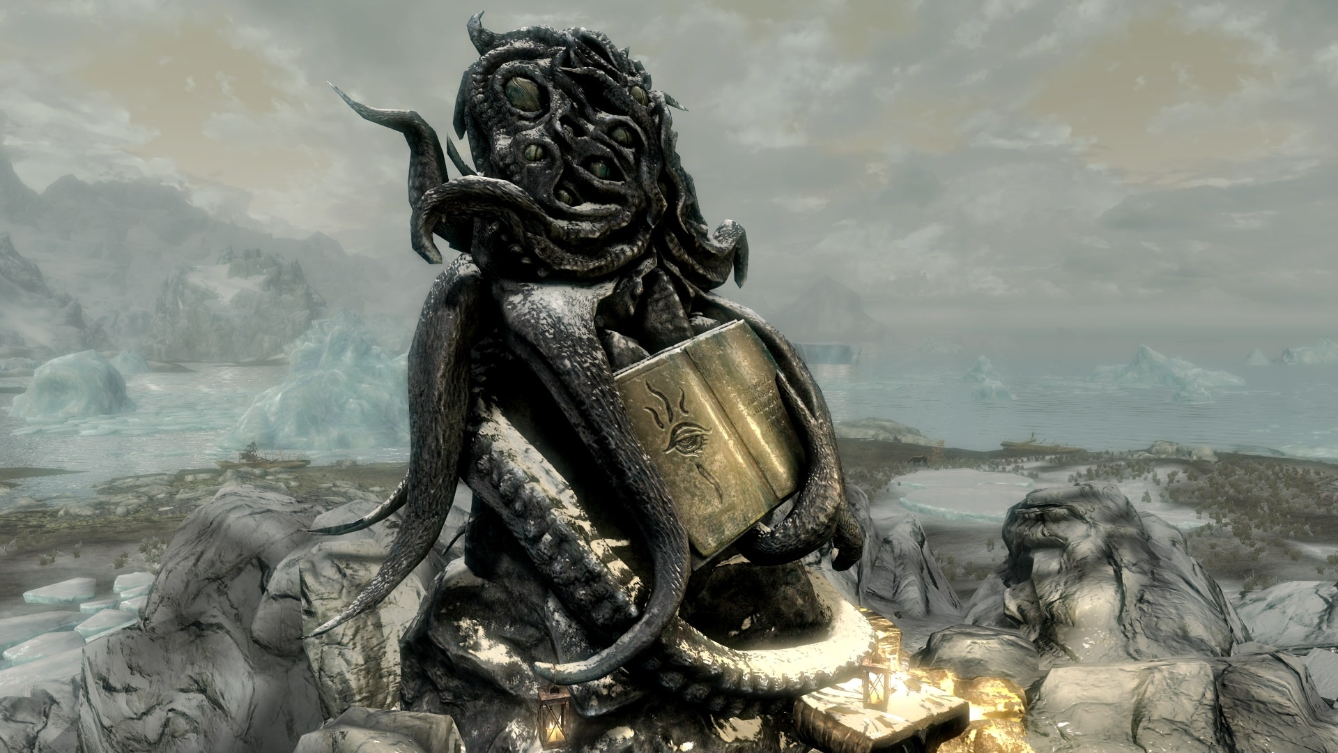 description_5 Святилище Моры / Daedric Shrines - Hermaeus Mora