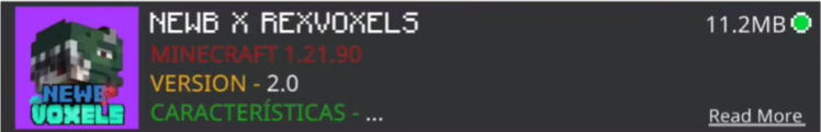 Imagen 1 para NEWB x REXVOXELS Shader