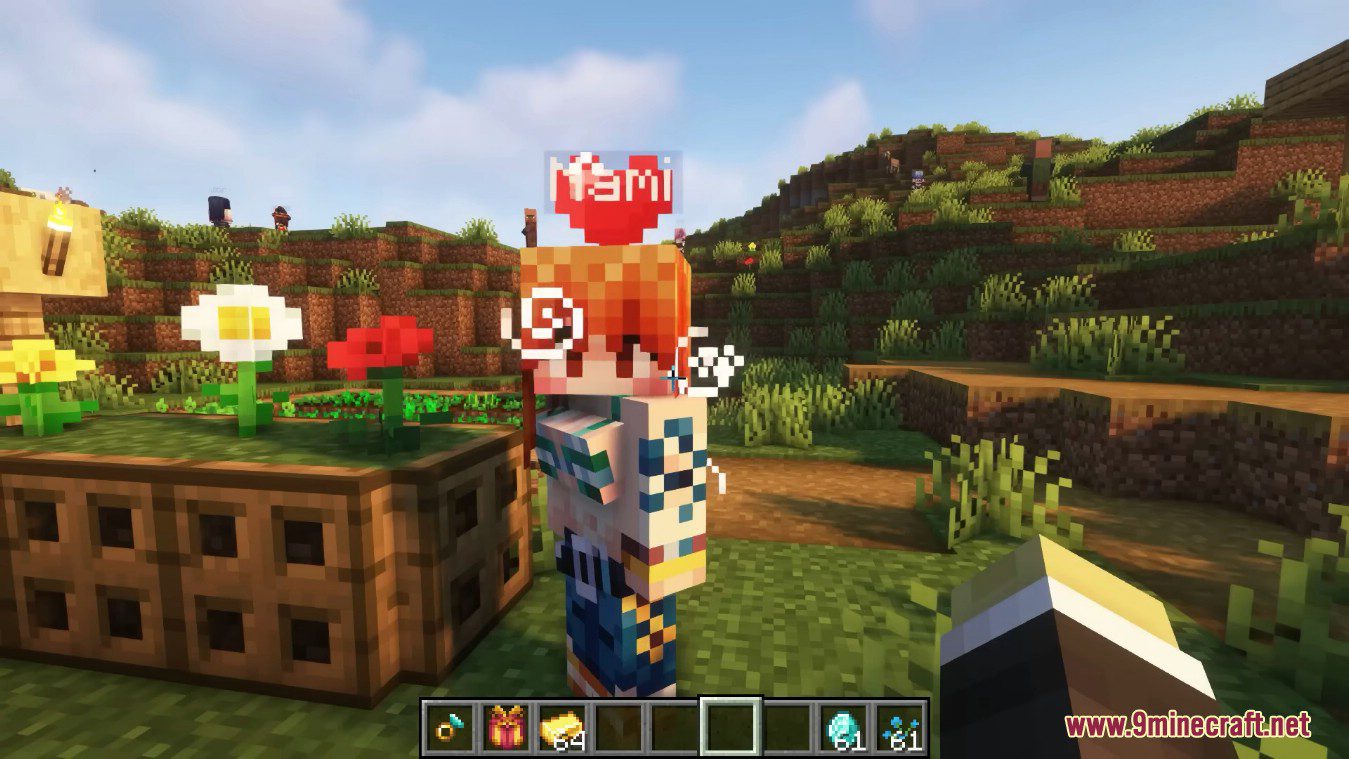 description_3 Waifucraft Mod 1.18.2 - Подружки в аниме и играх