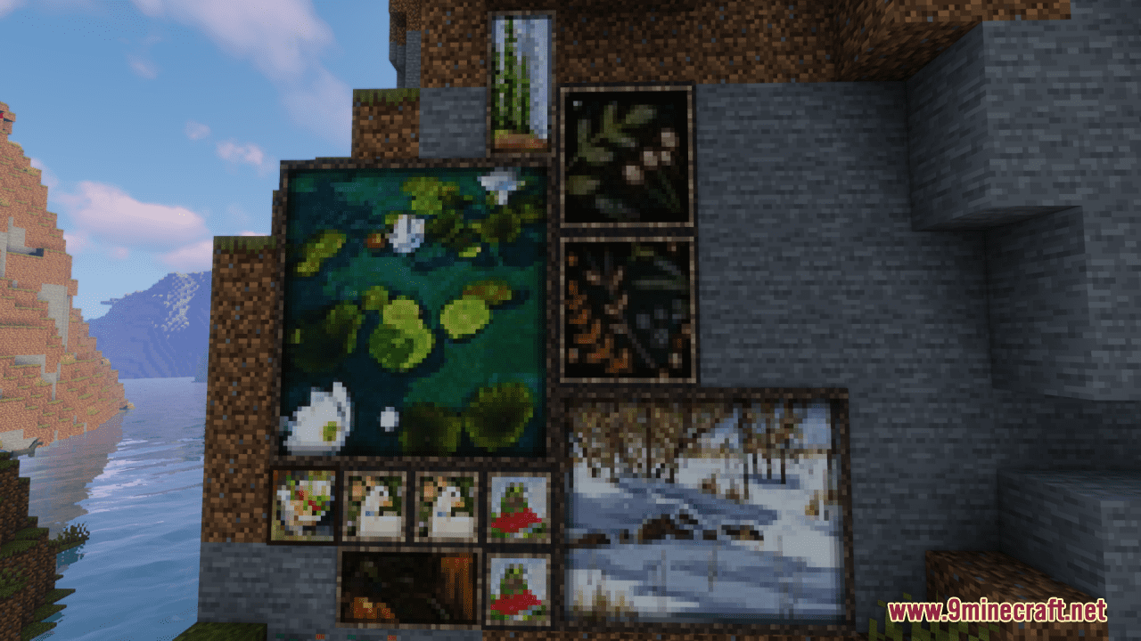 description_8 Paquete de recursos de pinturas Cottagecore (1.19.4, 1.19.2) - Paquete de texturas