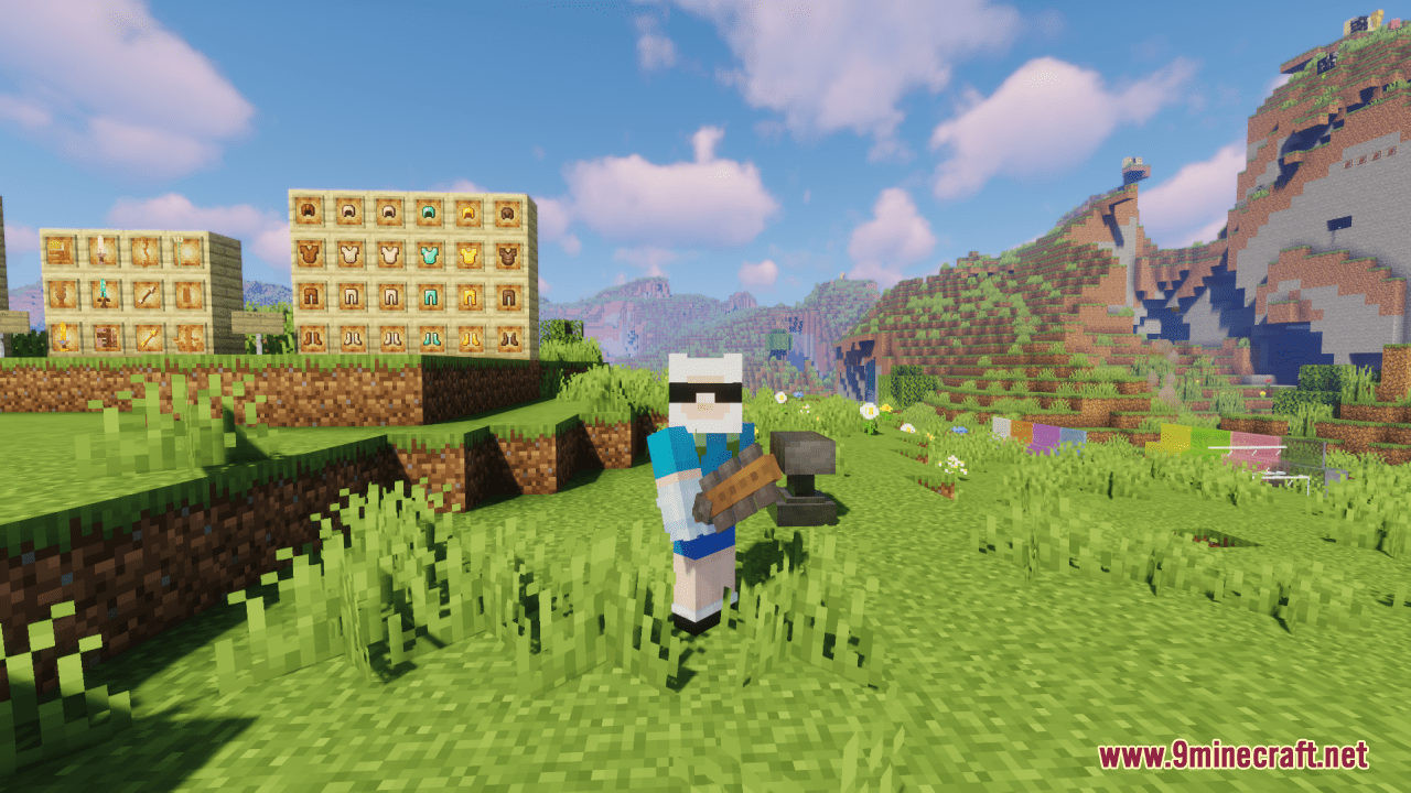 description_2 Aesthetic Tools And Weapons Resource Pack (1.19.4, 1.19.2) - Пакет текстур