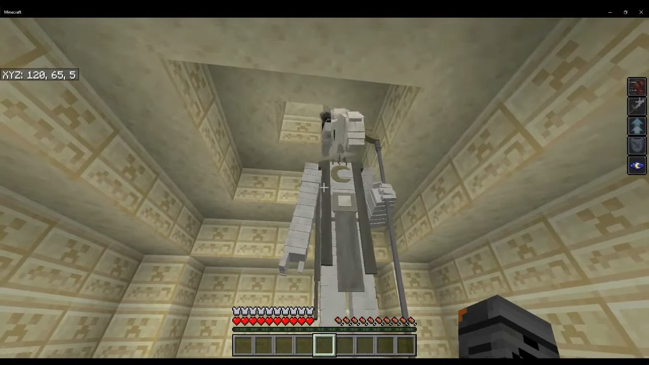 image 3 for Дополнение Moon Knight (1.20) - MCPE/Bedrock Super Heroes Mod
