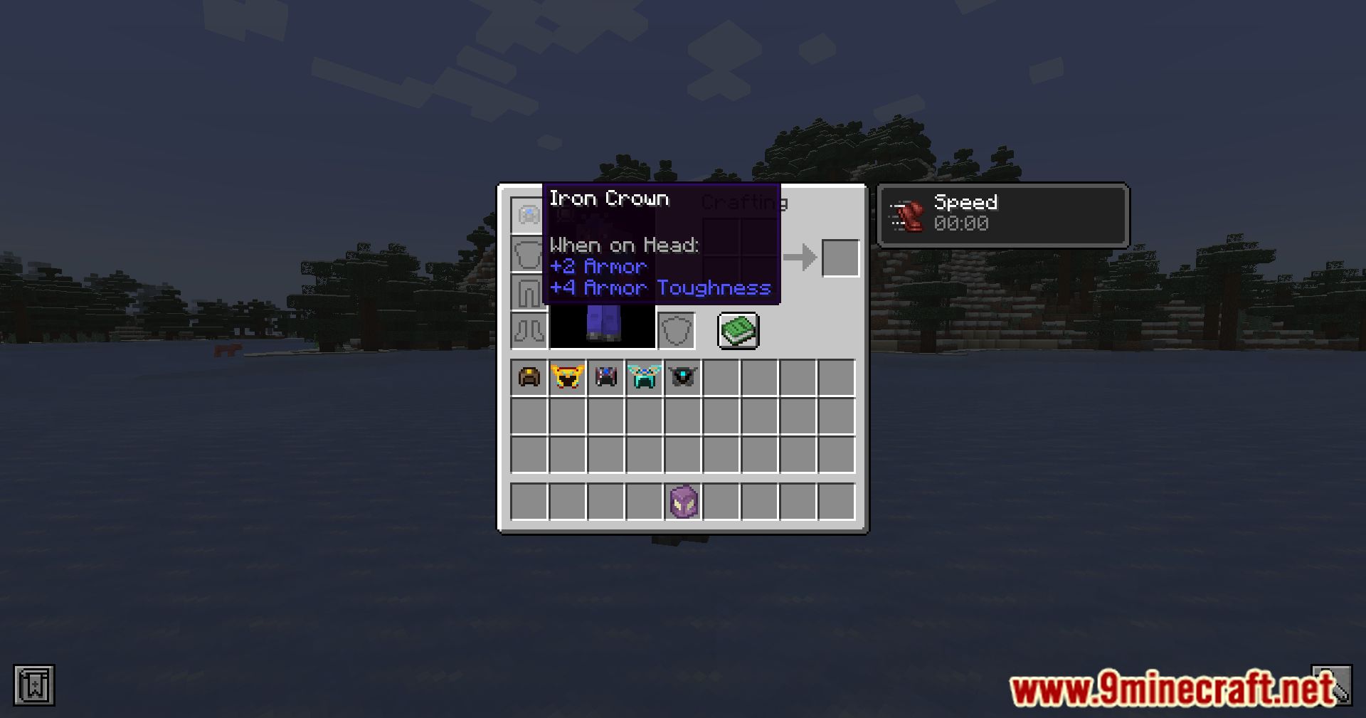 description_16 Crowns Mod (1.20.1) - Создавайте короны и добавляйте специальные эффекты.