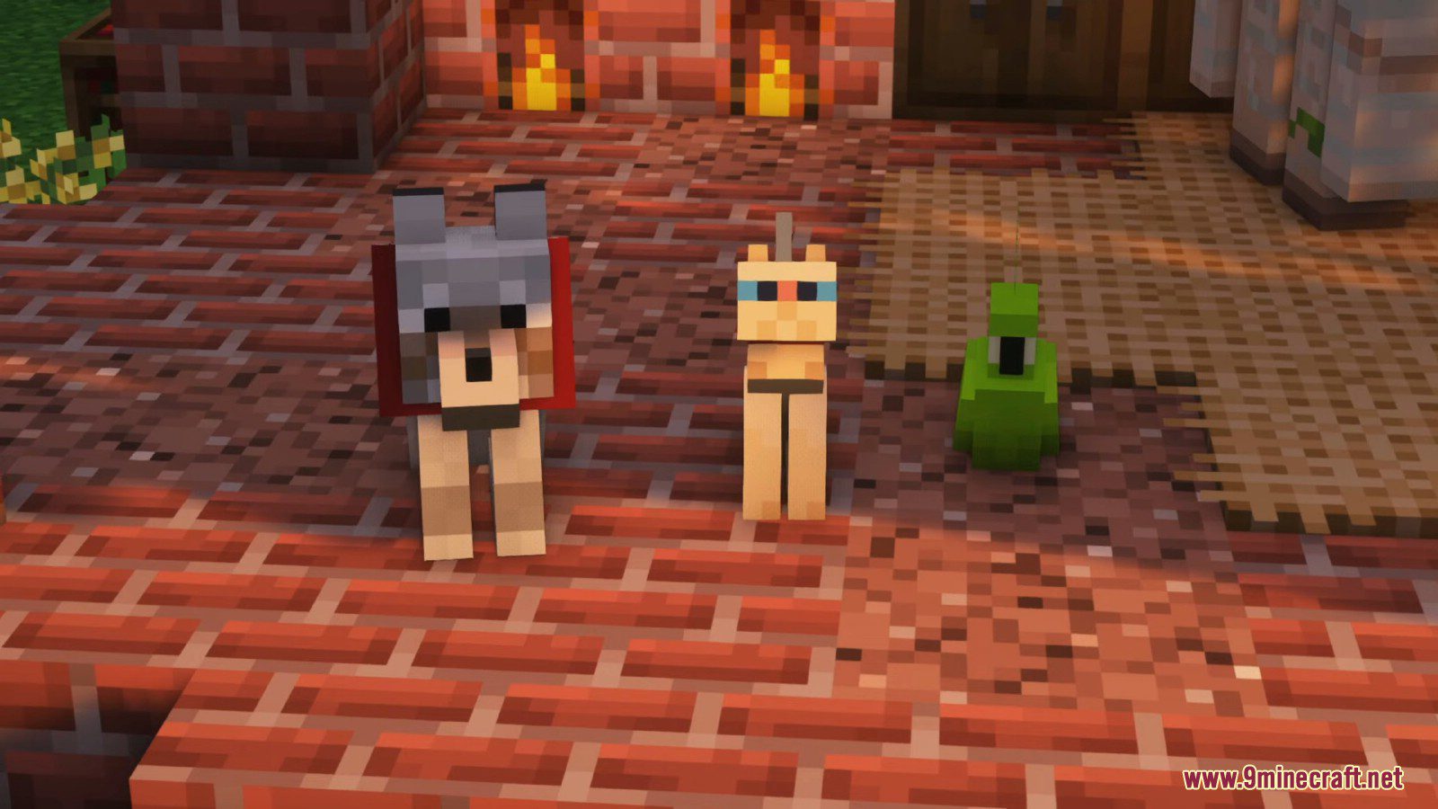 description_1 Pet Cemetery Mod (1.19.2) - non-living version of your pet